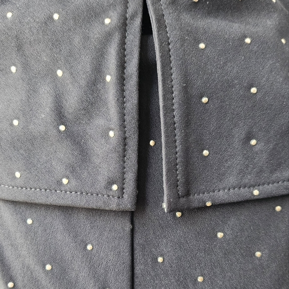 Joseph Ribkoff Black Ruched Front Jacket - Picture 7 of 10